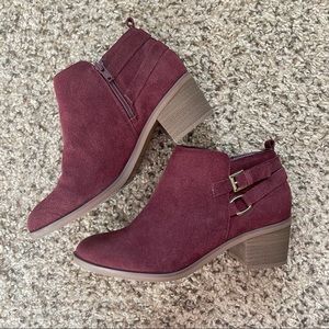 Maroon Booties❤️